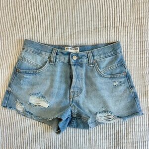We The Free Now Or Never Denim Shorts